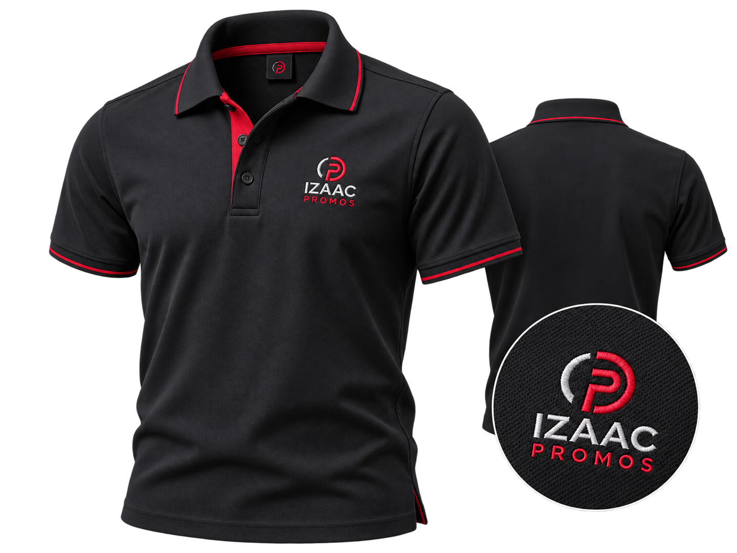 Embroidered Polos product example