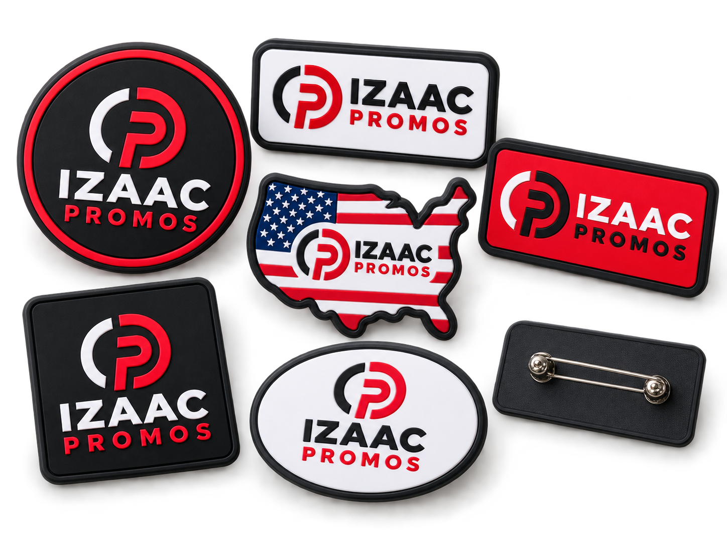 PVC Plastic Badges product example